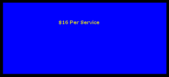 $16 Per Service